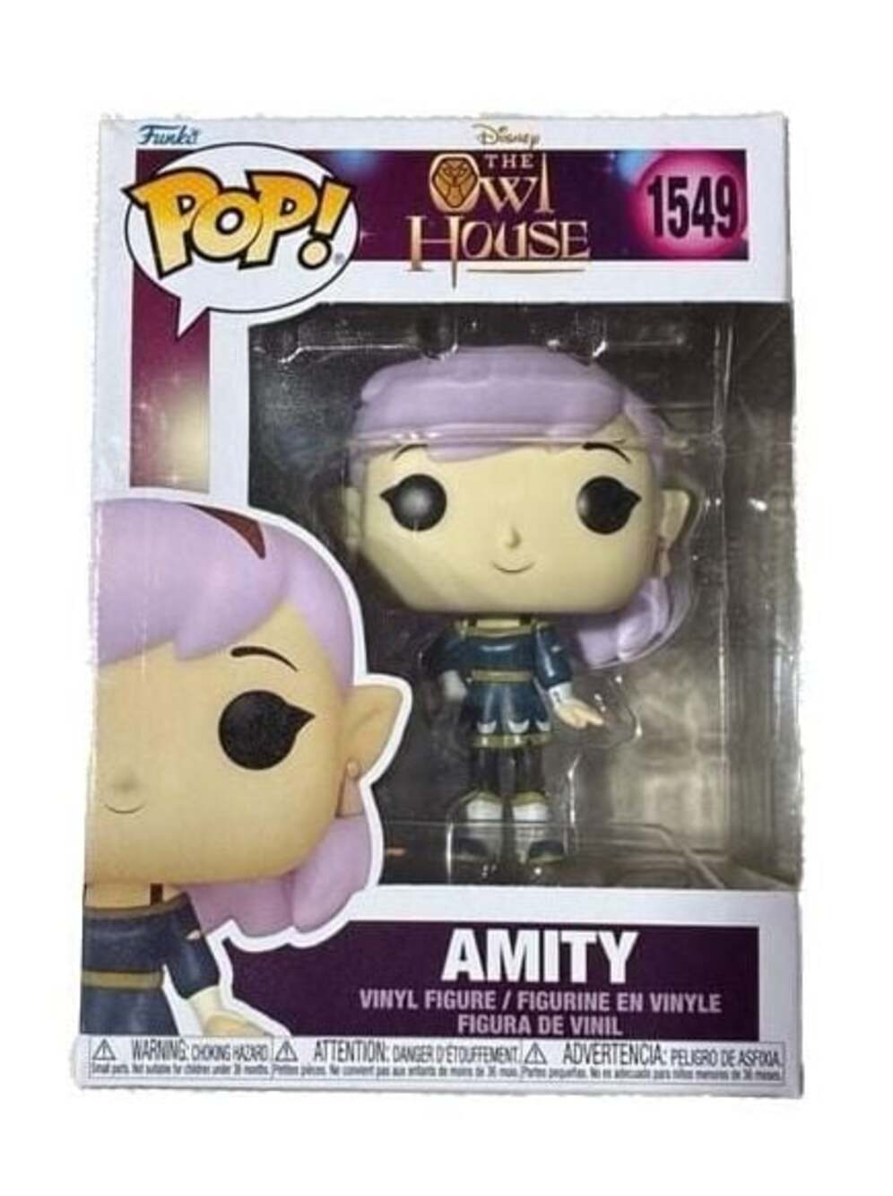 NEw Funko Pop! Disney The Owl House Amity Blight #1549 Vinyl Figure